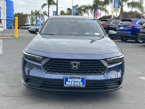Blue 2024 Honda Accord EX