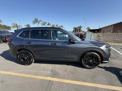 Gray 2025 Honda CR-V Hybrid Sport-L