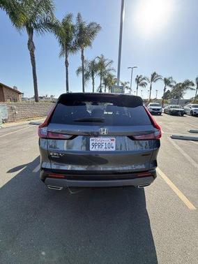 Gray 2025 Honda CR-V Hybrid Sport-L