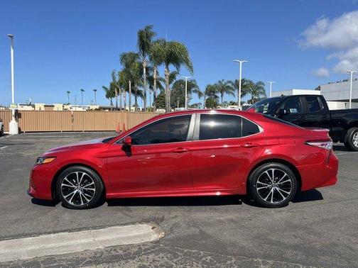 Red 2020 Toyota Camry SE