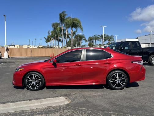 Red 2020 Toyota Camry SE