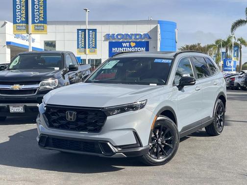 Gray 2023 Honda CR-V Hybrid Sport