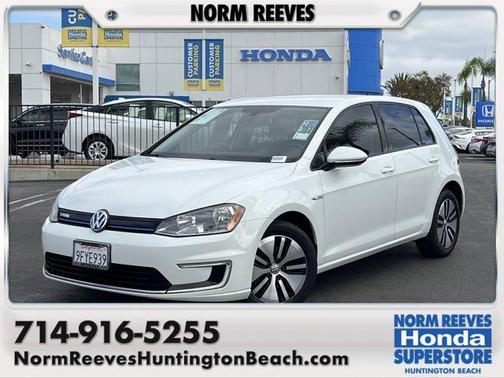 2016 Volkswagen e-Golf SE