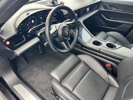 Black 2020 Porsche Taycan Turbo
