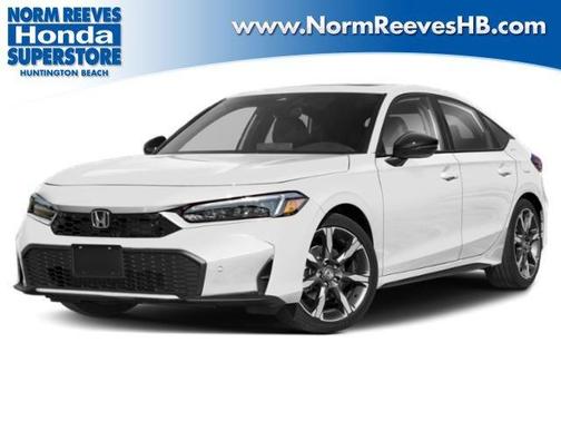 Solar Silver Metallic 2026 Honda Civic Hybrid Sport Touring
