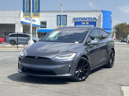 Gray 2022 Tesla Model X Base