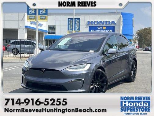 Gray 2022 Tesla Model X Base