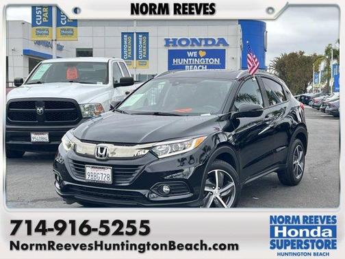 Black 2022 Honda HR-V EX