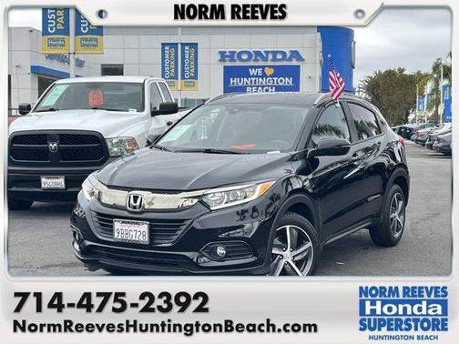 Black 2022 Honda HR-V EX