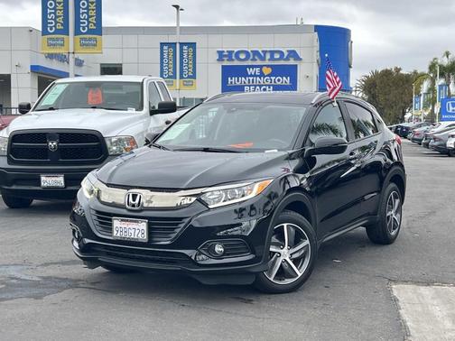 Black 2022 Honda HR-V EX