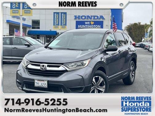 Gray 2017 Honda CR-V LX
