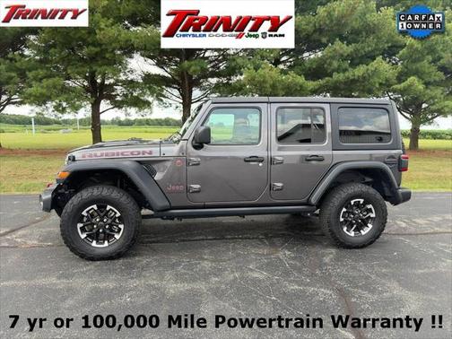Granite Crystal Metallic Clearcoat 2025 Jeep Wrangler 4-Door Rubicon 4x4