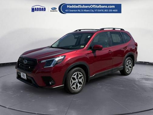Crimson Red Pearl 2024 Subaru Forester Premium