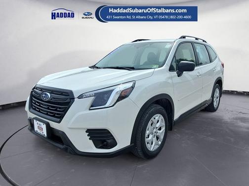 Crystal White Pearl 2024 Subaru Forester