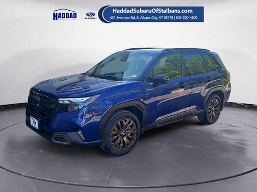 Sapphire Blue Pearl 2025 Subaru Forester Sport Hybrid