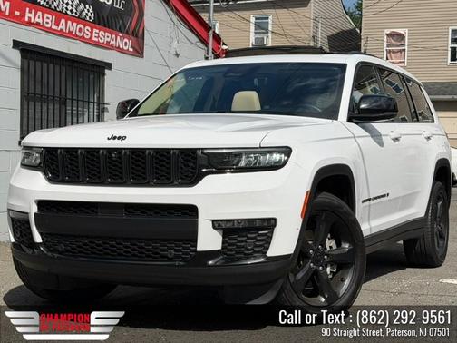 Bright White Clearcoat 2022 Jeep Grand Cherokee L Limited