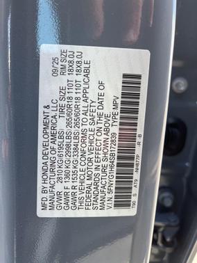 2025 Honda Pilot TrailSport