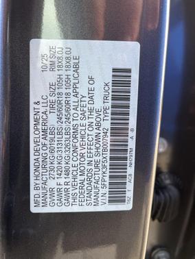 2026 Honda Ridgeline RTL