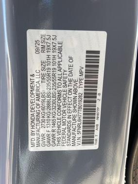 2026 Honda Odyssey Sport-L