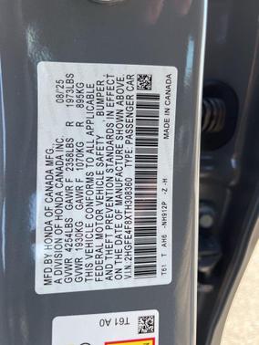 2026 Honda Civic Hybrid Sport