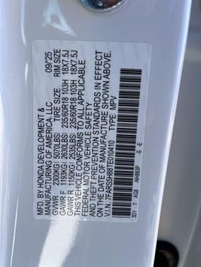 2026 Honda CR-V Hybrid Sport-L FWD