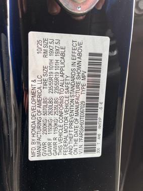 2026 Honda CR-V Hybrid Sport Touring AWD