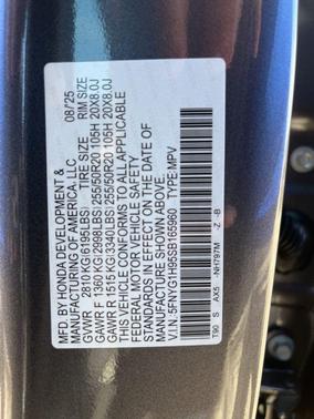2025 Honda Pilot Black Edition