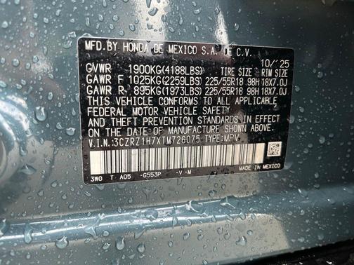 2026 Honda HR-V EX-L