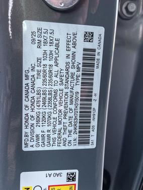 2026 Honda CR-V EX-L 2WD