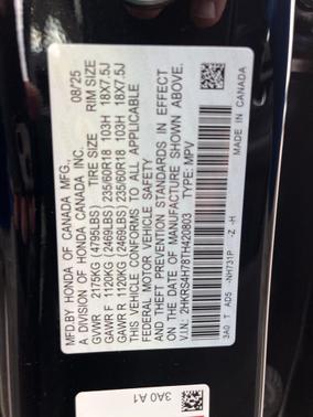 2026 Honda CR-V EX-L AWD