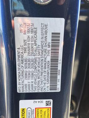 2026 Honda CR-V Hybrid Sport-L FWD