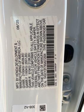 2025 Honda Accord Hybrid Base