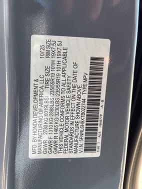 2026 Honda Odyssey Elite