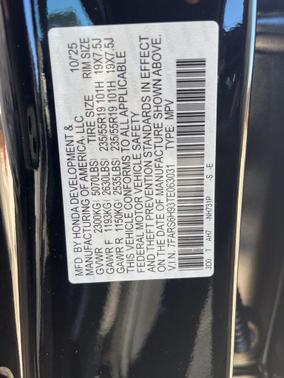 2026 Honda CR-V Hybrid Sport Touring AWD