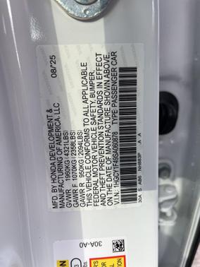 2025 Honda Accord Sport SE 1.5T