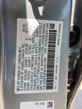 2026 Honda Civic Hybrid Sport