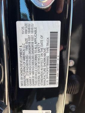 2026 Honda Ridgeline Sport