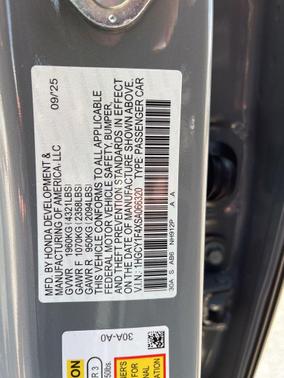 2025 Honda Accord Sport SE 1.5T