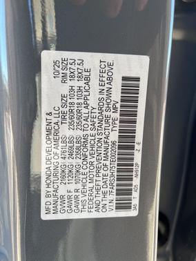 2026 Honda CR-V EX-L 2WD