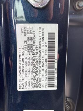 2026 Honda CR-V Hybrid Sport-L AWD