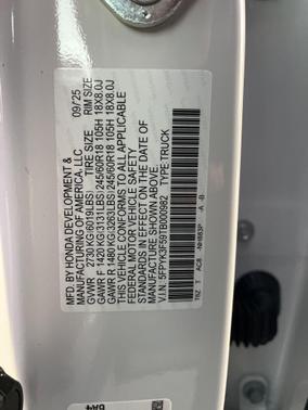 2026 Honda Ridgeline RTL