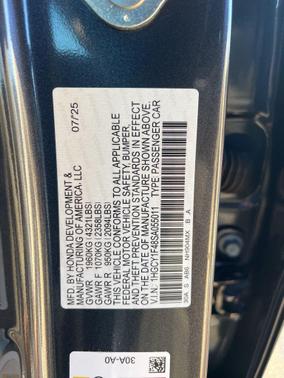 2025 Honda Accord Sport SE 1.5T