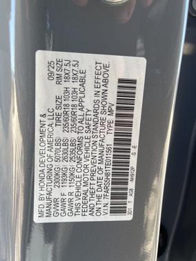 2026 Honda CR-V Hybrid Sport-L FWD