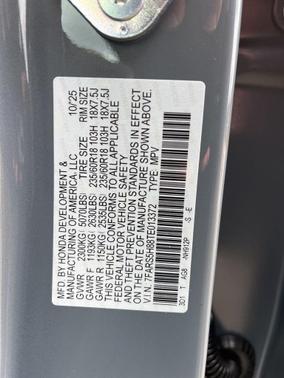 2026 Honda CR-V Hybrid Sport-L FWD