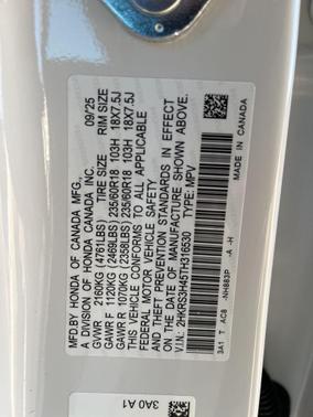 2026 Honda CR-V EX 2WD