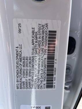 2025 Honda Accord Hybrid Base