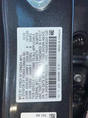 2026 Honda Civic Hybrid Sport