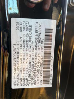 2026 Honda CR-V Hybrid Sport-L FWD