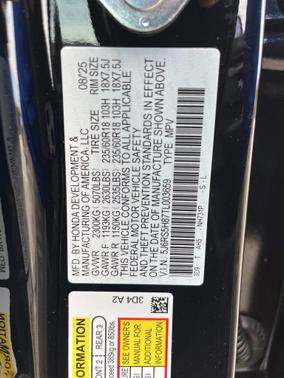 2026 Honda CR-V Hybrid Sport-L FWD