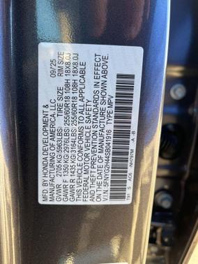 2025 Honda Pilot EX-L